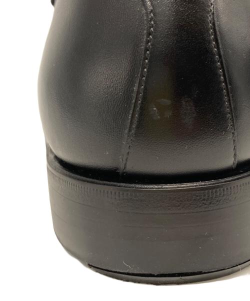 SCOTCH GRAIN（スコッチグレイン）SCOTCH GRAIN (スコッチグレイン) ストレートチップシューズ ブラック サイズ:24 1/2の古着・服飾アイテム