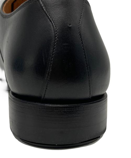 SCOTCH GRAIN（スコッチグレイン）SCOTCH GRAIN (スコッチグレイン) ストレートチップシューズ ブラック サイズ:24 1/2の古着・服飾アイテム