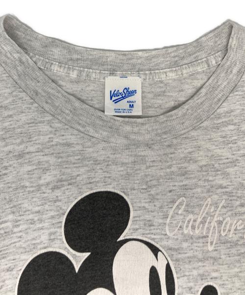 velva sheen（ベルバシーン）velva sheen (ベルバシーン) プリントTシャツ グレー サイズ:Mの古着・服飾アイテム