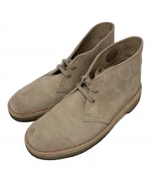 CLARKS ORIGINALS（クラークス オリジナルズ）の古着「デザートブーツ」｜ベージュ