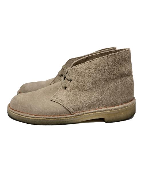 CLARKS ORIGINALS（クラークス オリジナルズ）Clarks Originals (クラークス オリジナルズ) デザートブーツ ベージュ サイズ:US 7Mの古着・服飾アイテム