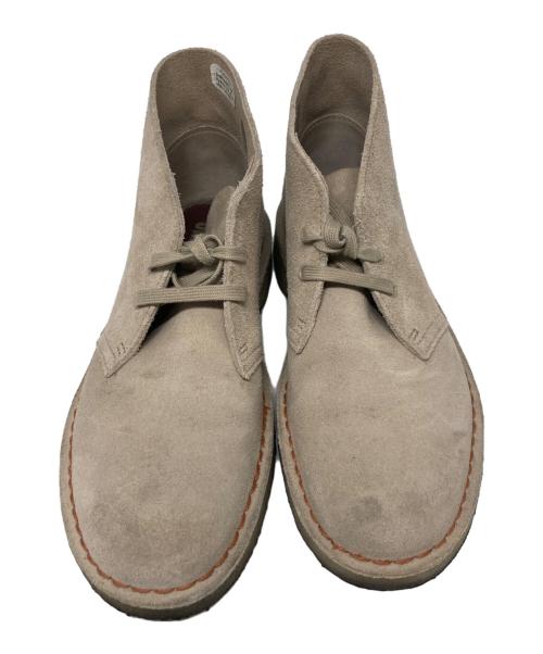 CLARKS ORIGINALS（クラークス オリジナルズ）Clarks Originals (クラークス オリジナルズ) デザートブーツ ベージュ サイズ:US 7Mの古着・服飾アイテム