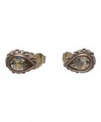 STAR JEWELRYスタージュエリー）の古着「しずくモチーフピアス」｜シルバー