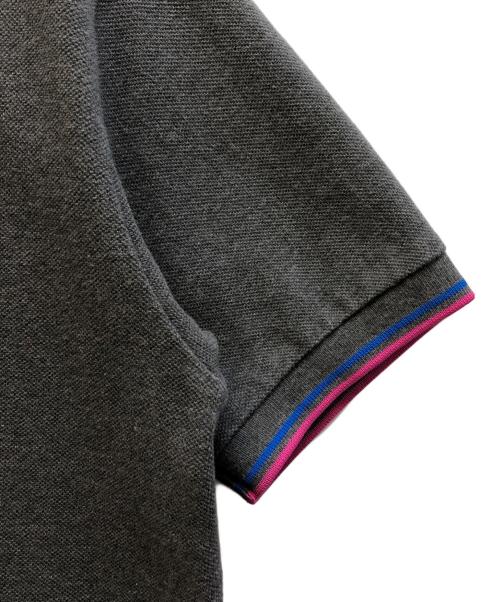 FRED PERRY（フレッドペリー）FRED PERRY (フレッドペリー) ポロシャツ グレー サイズ:Ⅿの古着・服飾アイテム