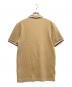FRED PERRY (フレッドペリー) ポロシャツ ベージュ サイズ:S：4000円
