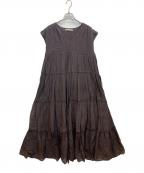 ne quittez pasヌキテパ）の古着「コットンボイルワンピース」｜ブラック