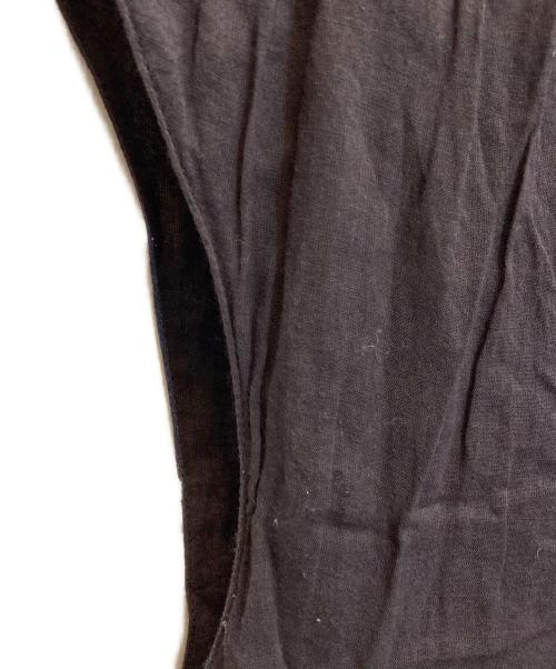 ne quittez pas（ヌキテパ）ne quittez pas (ヌキテパ) コットンボイルワンピース ブラック サイズ:FREEの古着・服飾アイテム