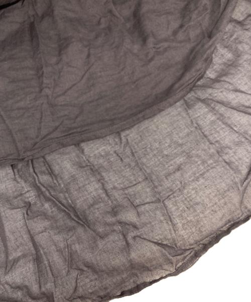 ne quittez pas（ヌキテパ）ne quittez pas (ヌキテパ) コットンボイルワンピース ブラック サイズ:FREEの古着・服飾アイテム