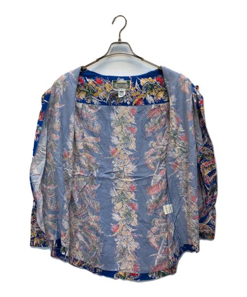 KAMEHAMEHA（カメハメハ）KAMEHAMEHA (カメハメハ) アロハシャツ ブルー サイズ:Lの古着・服飾アイテム