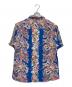 KAMEHAMEHA (カメハメハ) アロハシャツ ブルー サイズ:L：8000円