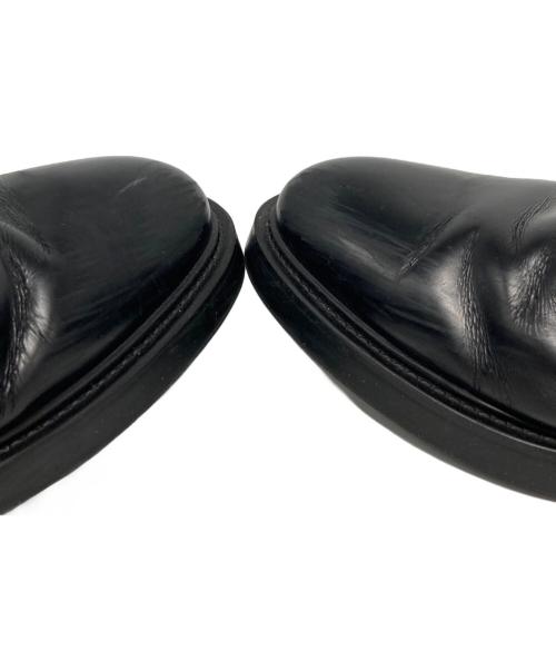 PRADA（プラダ）PRADA (プラダ) プレーントゥ ダービーシューズ ブラック サイズ:8の古着・服飾アイテム