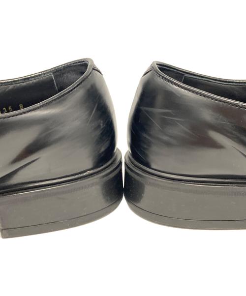 PRADA（プラダ）PRADA (プラダ) プレーントゥ ダービーシューズ ブラック サイズ:8の古着・服飾アイテム