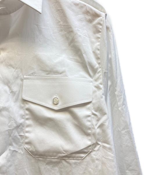 PRADA（プラダ）PRADA (プラダ) コットンポプリンシャツ ホワイト サイズ:37の古着・服飾アイテム