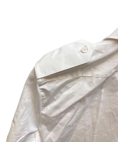 PRADA（プラダ）PRADA (プラダ) コットンポプリンシャツ ホワイト サイズ:37の古着・服飾アイテム
