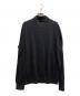 PRADA (プラダ) シルク混ニットポロシャツ ブラック サイズ:50：18000円