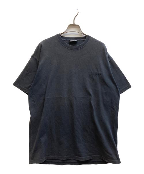 BALENCIAGA（バレンシアガ）BALENCIAGA (バレンシアガ) SINNER 刺繍ビッグサイズTシャツ ブラック サイズ:Mの古着・服飾アイテム