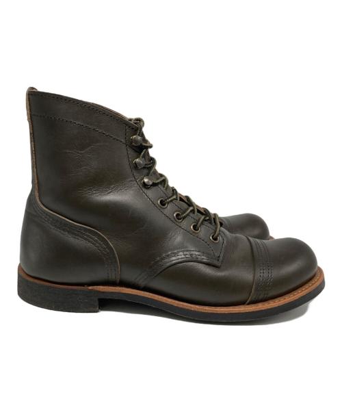 RED WING（レッドウィング）RED WING (レッドウィング) Iron Ranger/アイアンレンジャー カーキ サイズ:US 7.5の古着・服飾アイテム