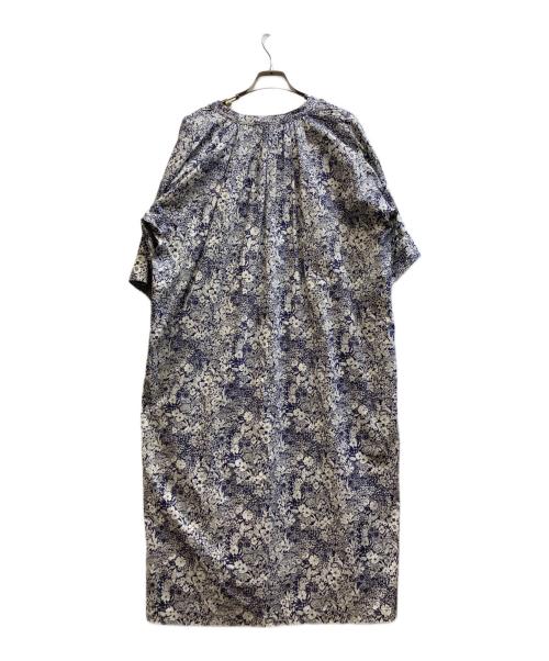 Shower Party（シャワーパーティー）Shower Party (シャワーパーティー) 花柄ワンピース ネイビー サイズ:1の古着・服飾アイテム