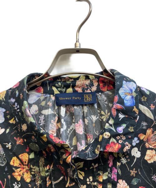 Shower Party（シャワーパーティー）Shower Party (シャワーパーティー) 花柄ワンピース ブラック サイズ:1の古着・服飾アイテム
