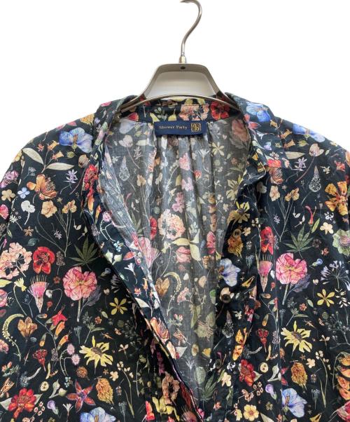 Shower Party（シャワーパーティー）Shower Party (シャワーパーティー) 花柄ワンピース ブラック サイズ:1の古着・服飾アイテム