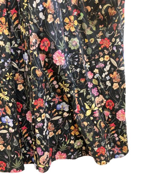 Shower Party（シャワーパーティー）Shower Party (シャワーパーティー) 花柄ワンピース ブラック サイズ:1の古着・服飾アイテム