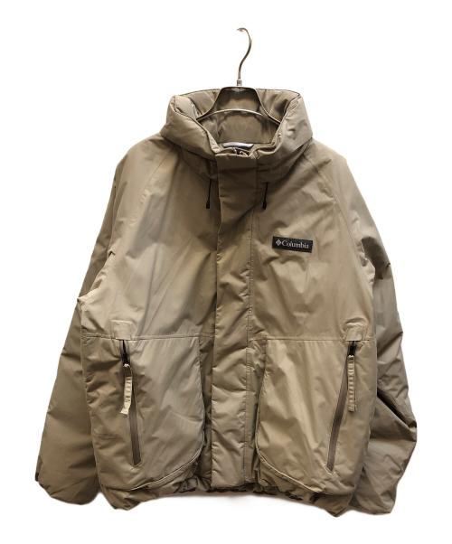 Columbia（コロンビア）Columbia (コロンビア) コーブトゥーストリームダウンジャケット ベージュ サイズ:Ｍの古着・服飾アイテム