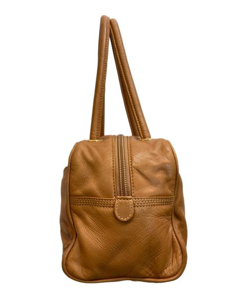 LOEWE（ロエベ）LOEWE (ロエベ) アナグラムロゴ ミニハンドバッグ ブラウンの古着・服飾アイテム