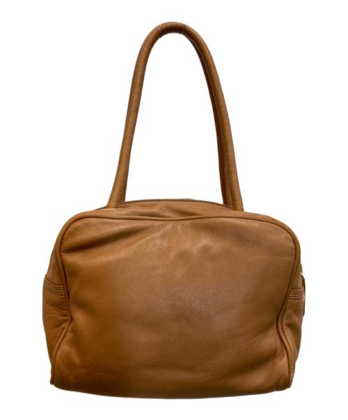 LOEWE（ロエベ）LOEWE (ロエベ) アナグラムロゴ ミニハンドバッグ ブラウンの古着・服飾アイテム