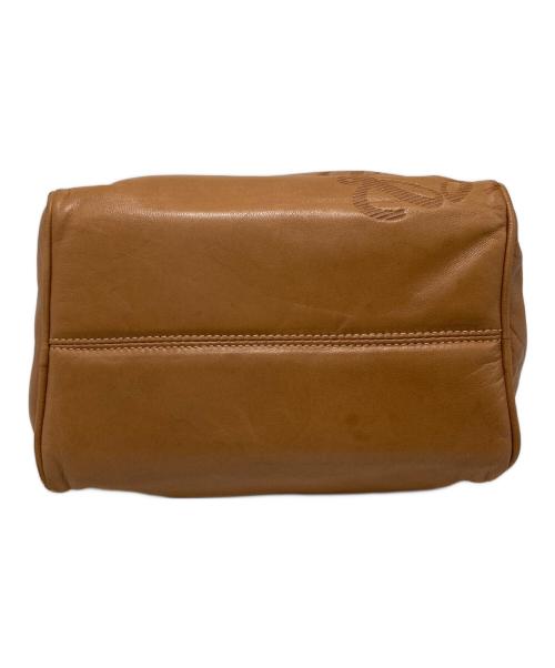 LOEWE（ロエベ）LOEWE (ロエベ) アナグラムロゴ ミニハンドバッグ ブラウンの古着・服飾アイテム