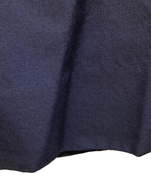 COMME des GARCONS HOMME DEUX（コムデギャルソン オム ドゥ）COMME des GARCONS HOMME DEUX (コムデギャルソン オム ドゥ) 製品染めウールギャバパンツ ネイビー サイズ:Mの古着・服飾アイテム