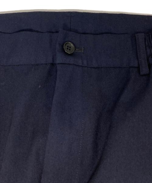 COMME des GARCONS HOMME DEUX（コムデギャルソン オム ドゥ）COMME des GARCONS HOMME DEUX (コムデギャルソン オム ドゥ) 製品染めウールギャバパンツ ネイビー サイズ:Mの古着・服飾アイテム