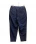 COMME des GARCONS HOMME DEUX (コムデギャルソン オム ドゥ) 製品染めウールギャバパンツ ネイビー サイズ:M：25000円