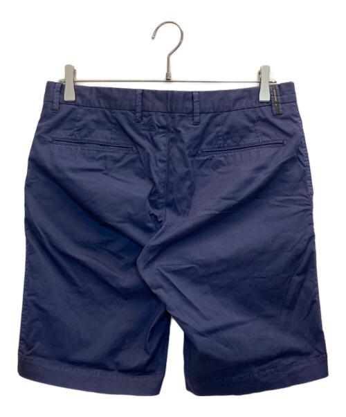 PT01（ピーティーゼロウーノ）PT01 (ピーティーゼロウーノ) BEAMS F (ビームスエフ) BERMUDAチノショーツ ネイビー サイズ:46の古着・服飾アイテム