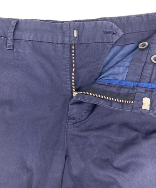PT01（ピーティーゼロウーノ）PT01 (ピーティーゼロウーノ) BEAMS F (ビームスエフ) BERMUDAチノショーツ ネイビー サイズ:46の古着・服飾アイテム