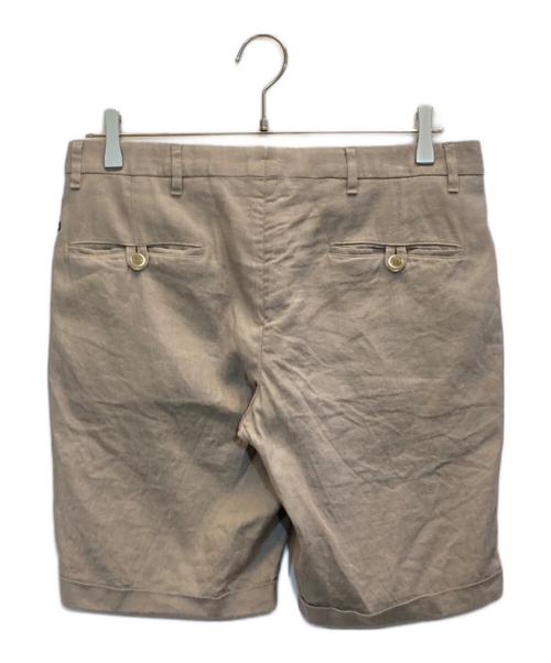 LARDINI（ラルディーニ）LARDINI (ラルディーニ) リネンブレンドハーフパンツ ベージュ サイズ:44の古着・服飾アイテム