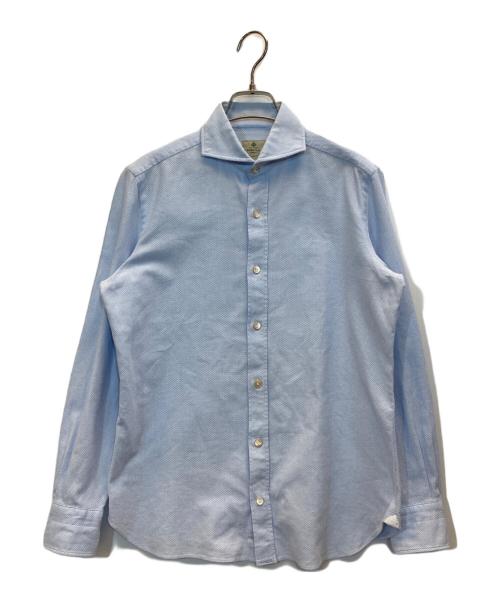 BORRELLI（ボレッリ）BORRELLI (ボレッリ) ドレスシャツ ブルー サイズ:38の古着・服飾アイテム