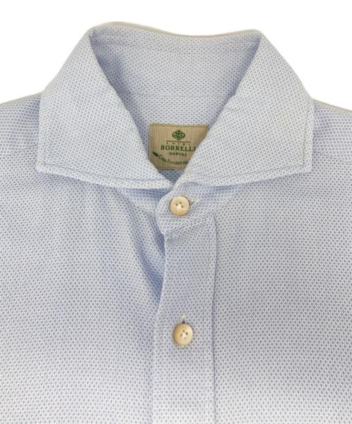 BORRELLI（ボレッリ）BORRELLI (ボレッリ) ドレスシャツ ブルー サイズ:38の古着・服飾アイテム