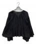 sara mallika (サラマリカ) GAUZE LACE BIG SLEEVE TOPS ブラック サイズ:-：5000円