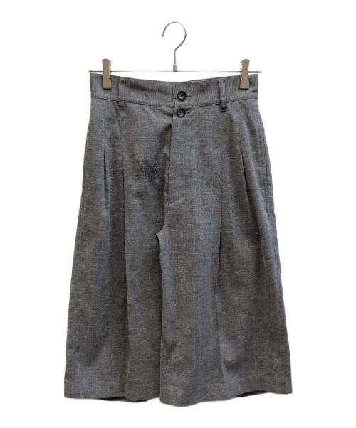 MAISON SPECIAL（メゾンスペシャル）MAISON SPECIAL (メゾンスペシャル) 2WAYタックスラックス グレー サイズ:38の古着・服飾アイテム