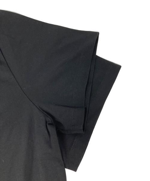 JIL SANDER+（ジルサンダープラス）JIL SANDER+ (ジルサンダープラス) クルーネックTシャツ ブラック サイズ:XLの古着・服飾アイテム