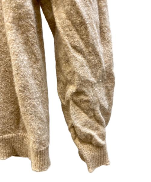 Maison Margiela（メゾンマルジェラ）Maison Margiela (メゾンマルジェラ) ウール アルパカ クルーネックセーター ベージュ サイズ:Sの古着・服飾アイテム