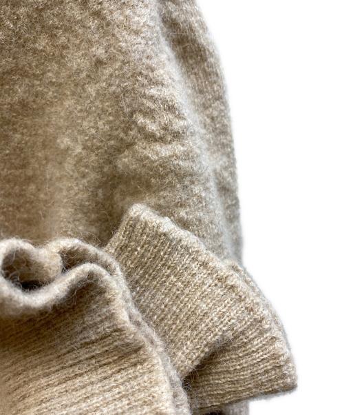 Maison Margiela（メゾンマルジェラ）Maison Margiela (メゾンマルジェラ) ウール アルパカ クルーネックセーター ベージュ サイズ:Sの古着・服飾アイテム