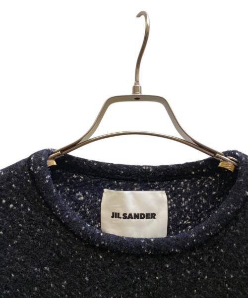 JIL SANDER（ジルサンダー）JIL SANDER (ジルサンダー) クルーネックニット ブラック サイズ:46の古着・服飾アイテム