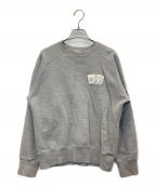 Dior×KENNY SCHARFディオール×ケニー・シャーフ）の古着「バックロゴ刺繍クルーネックスウェットシャツ」｜グレー