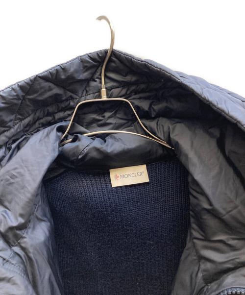 MONCLER（モンクレール）MONCLER (モンクレール) MAGLIONE TRICOT CARDIGAN ネイビー サイズ:Sの古着・服飾アイテム
