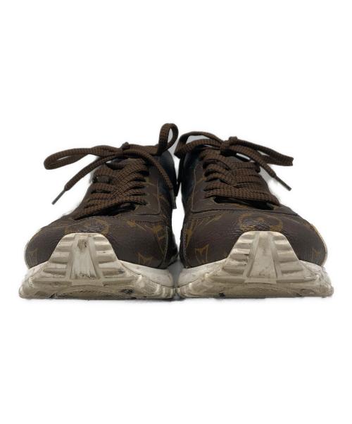 LOUIS VUITTON（ルイ ヴィトン）LOUIS VUITTON (ルイ ヴィトン) ランアウェイ モノグラムスニーカー ブラック×ブラウン サイズ:6の古着・服飾アイテム