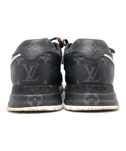 LOUIS VUITTON（ルイ ヴィトン）LOUIS VUITTON (ルイ ヴィトン) ランアウェイ モノグラムスニーカー ブラック×ブラウン サイズ:6の古着・服飾アイテム