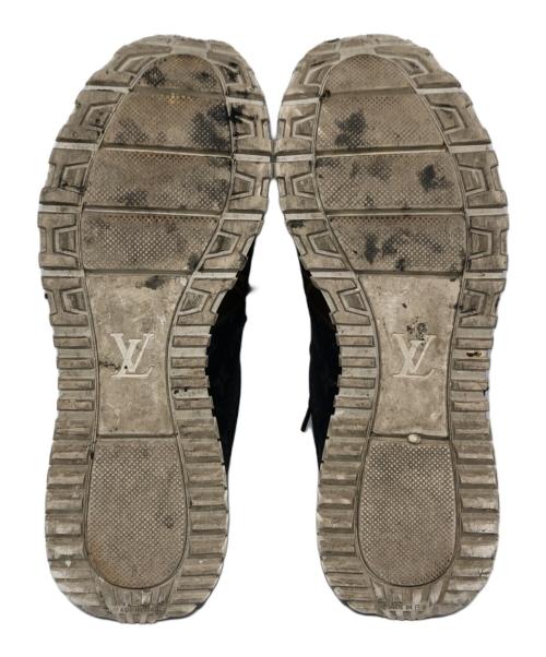 LOUIS VUITTON（ルイ ヴィトン）LOUIS VUITTON (ルイ ヴィトン) ランアウェイ モノグラムスニーカー ブラック×ブラウン サイズ:6の古着・服飾アイテム