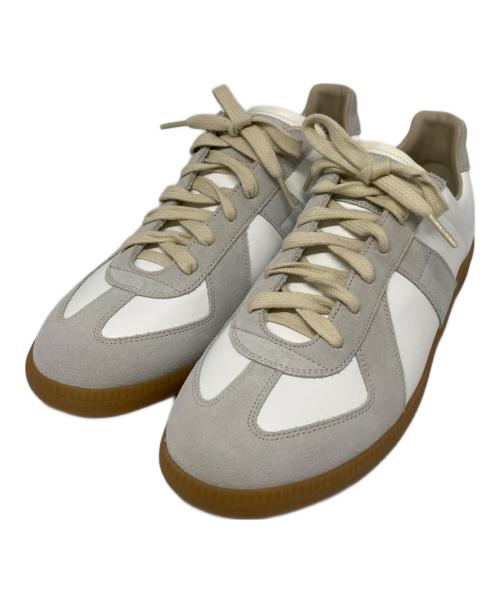 Maison Margiela（メゾンマルジェラ）Maison Margiela (メゾンマルジェラ) REPLICA ジャーマントレーナー ホワイト サイズ:41の古着・服飾アイテム