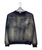 DIESELディーゼル）の古着「K-Klever クルーネックスウェットシャツ」｜グレー